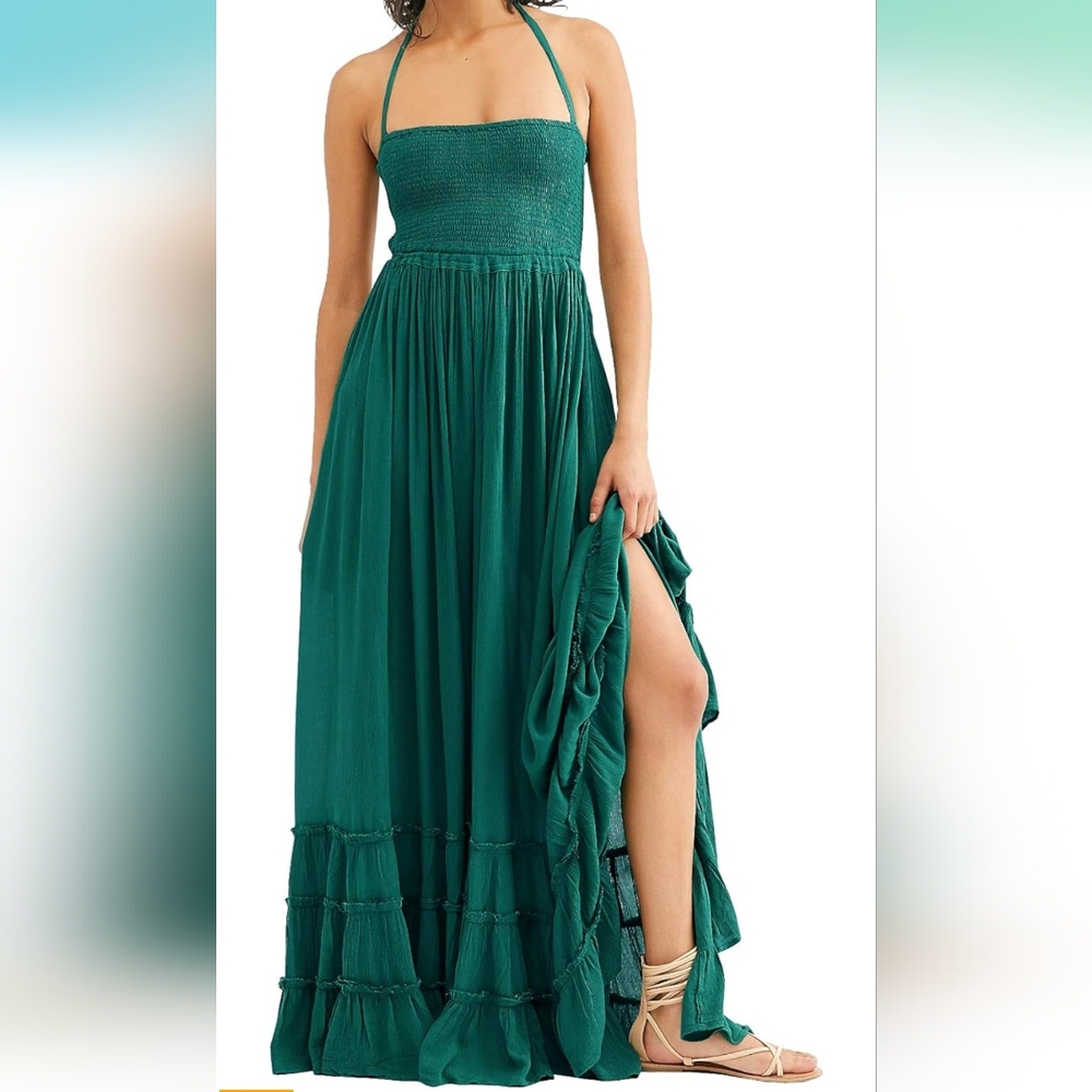 NWT Open Back Maxi Dress